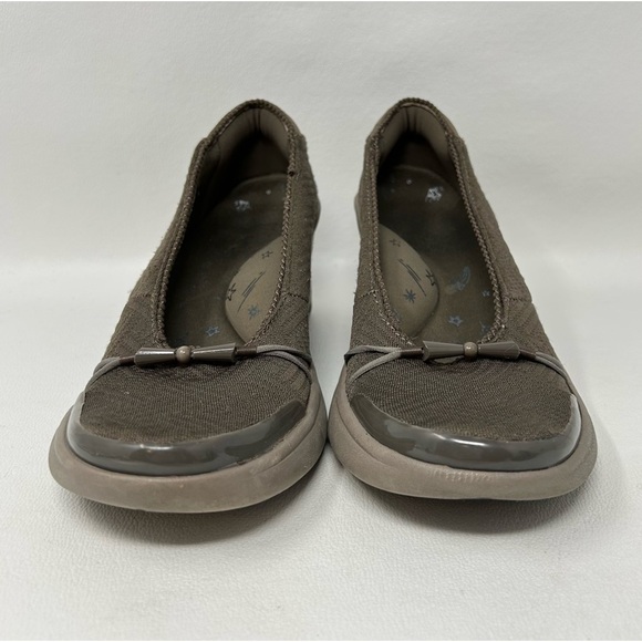 BZEES Shoes Women’s 7M Brown Electric Slip-On Closed Toe Comfort Chunky Heel - Picture 7 of 12